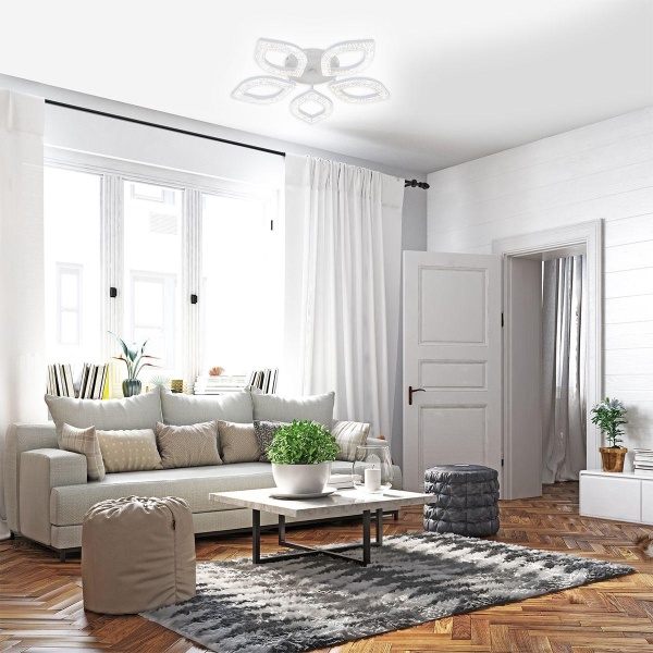 Потолочная светодиодная люстра Escada Aquarius 10289/5LED Потолочная светодиодная люстра Escada Aquarius 10289/5LED