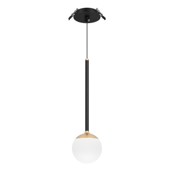 Светильник SP-BEADS-HANG-BUILT-T-R100-8W Warm3000 (BK-GD, 180 deg, 230V) Arlight 056420