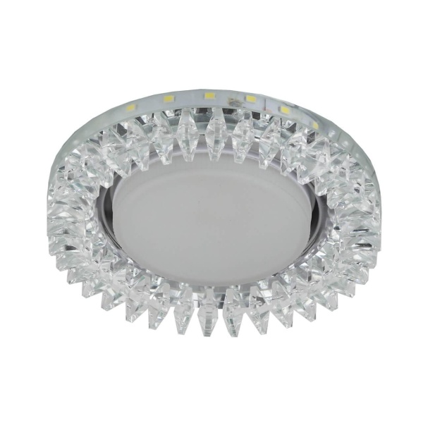 Встраиваемый светильник ЭРА LED с подсветкой DK LD20 SL/WH Б0028065