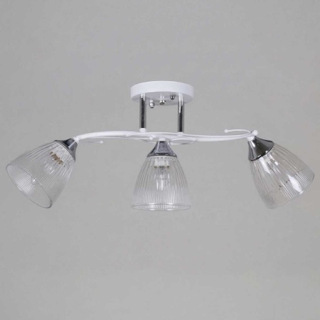Потолочная люстра Reluce 55560-0.3-03 WH+CR