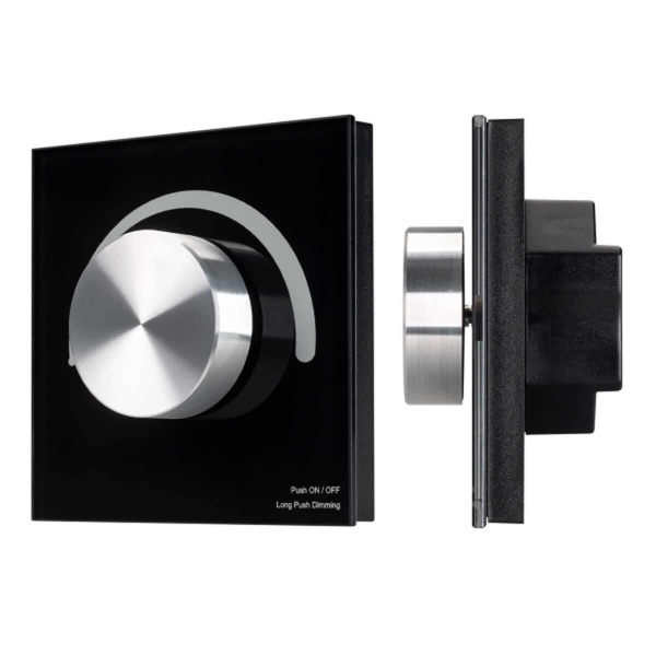 Панель управления Arlight Smart-P1-Dim-G-IN Black 033753 Панель управления Arlight Smart-P1-Dim-G-IN Black 033753