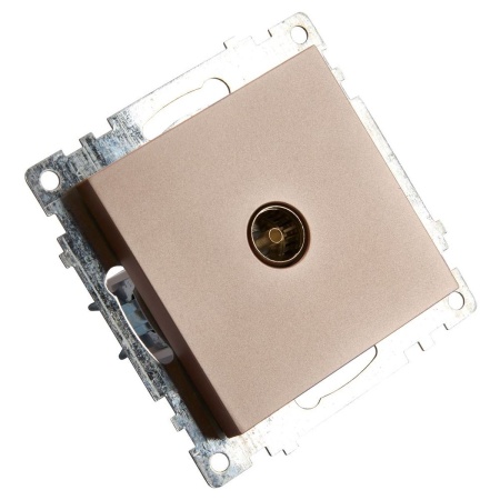 ТВ-розетка Stekker Катрин шампань GLS00-7108-02 39600