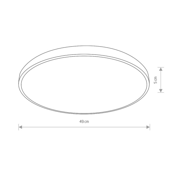 Потолочный cветильник Nowodvorski Agnes Round Led Pro White 10980