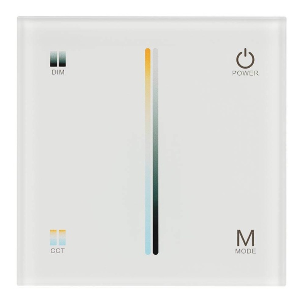 Панель управления Arlight Sens Smart-P21-Mix White 025167 Панель управления Arlight Sens Smart-P21-Mix White 025167