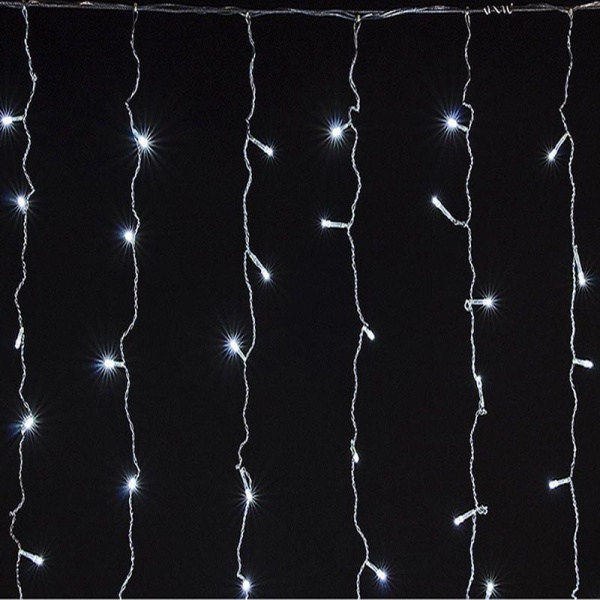 Cветодиодная гирлянда Sneha занавес 230V белый статичный A-265 WT