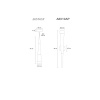 Подвесной светодиодный светильник Arte Lamp Sabik A6576SP-1BK
