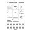 Настенный светодиодный светильник Lightstar Fiume 810533CCT