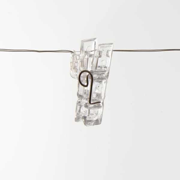 Светодиодная гирлянда Feron Прищепки USB белый без мерцания CL573 41651