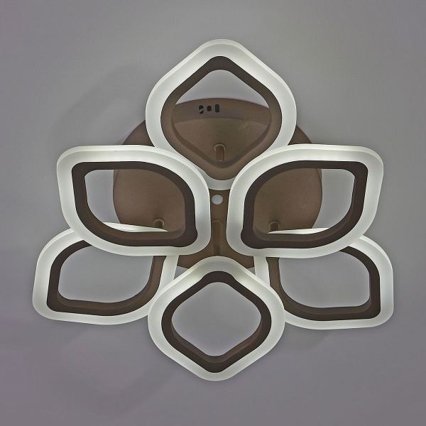 Потолочная светодиодная люстра Escada Ella 10212/6LED Coffee 56W