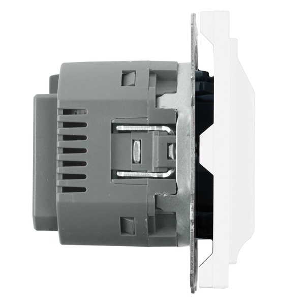Выключатель карточный (механизм) Stekker 250В 40А Эмили RSW40-5114-01 белый фарфор soft touch 50698