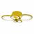 Потолочная светодиодная люстра iLedex Ring A001/4 Yellow