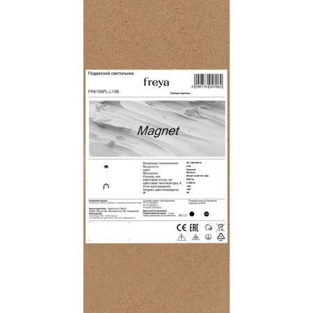Подвесной светильник Freya Магнит / Magnet FR6106PL-L13B
