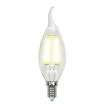 Лампа светодиодная (UL-00002229) E14 6W 4000K прозрачная LED-CW35-6W/NW/E14/CL GLA01TR