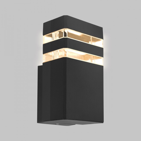 Уличный настенный светильник IMEX IL.0014.0024-BK