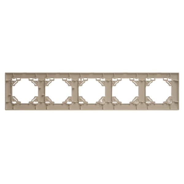 Рамка 5-постовая Stekker Эрна слоновая кость PFR00-9005-02 39621