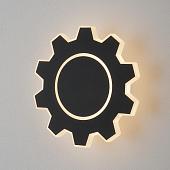 Настенный светодиодный светильник Elektrostandard Gear M LED черный MRL LED 1095 4690389125362
