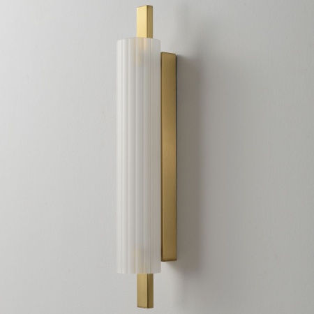 Настенный светодиодный светильник Crystal Lux Tunnel AP10 Led Brass