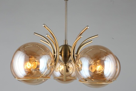 Потолочная люстра Omnilux Girasole OML-28907-05 Потолочная люстра Omnilux Girasole OML-28907-05