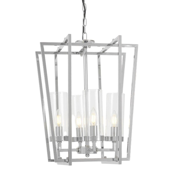 Подвесная люстра Lumina Deco Afres LDP 1246-4 CHR