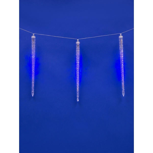 Светодиодная гирлянда Uniel занавес Сосульки 220V синий ULD-E3005-300/DTK BLUE IP44 ICICLE 11125