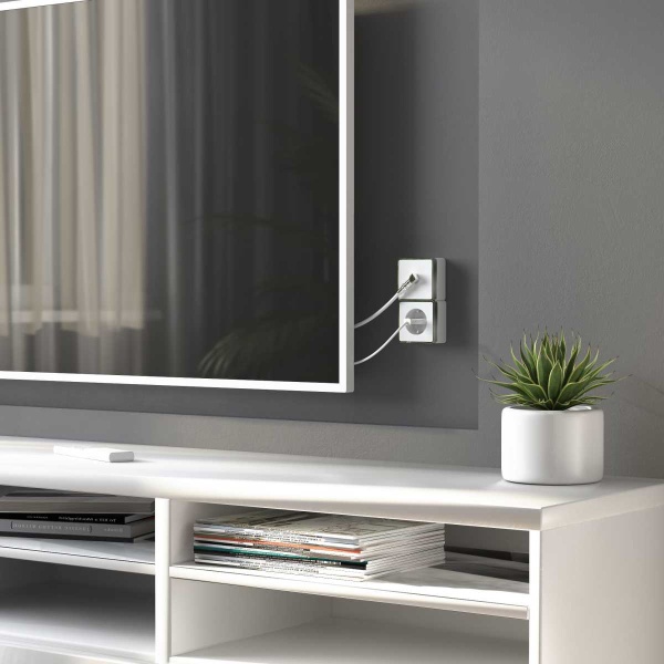 Розетка с заземлением Werkel Gallant белый W5071001 4690389164460