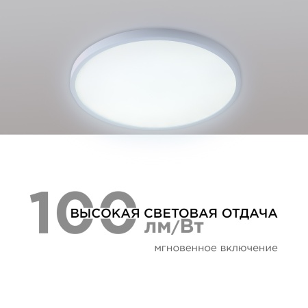 Настенно-потолочный светодиодный светильник Apeyron Spin 18-126