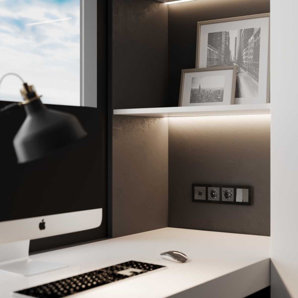 Розетка Ethernet Werkel RJ-45 W1181044 4690389197543