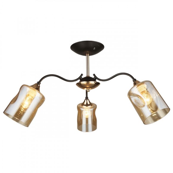 Потолочная люстра IMEX MD.4052-3-S COFFEE+FGD