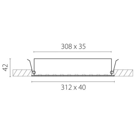Светильник встраиваемый светодиодный Guarda Lightstar 082346