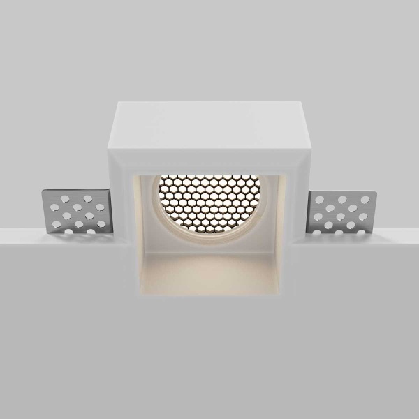 Встраиваемый светильник Maytoni Technical Downlight Gyps Modern DL131-GU10-01-W