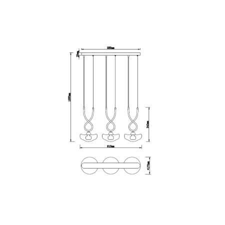 Подвесной светильник Vele Luce Janice VL5444P03