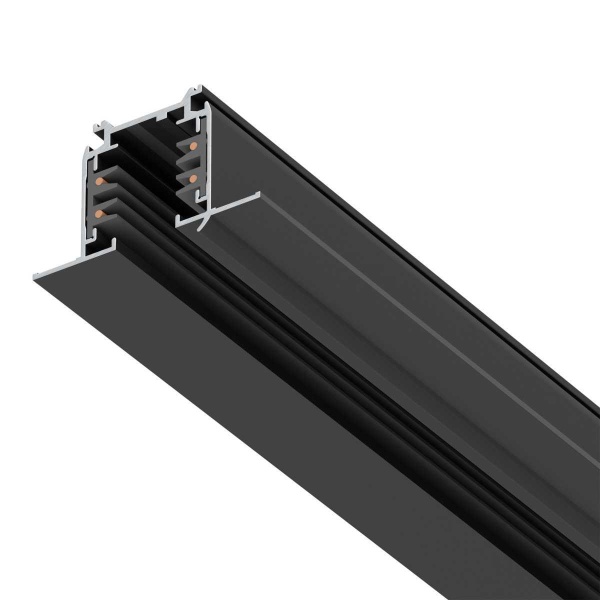 Трек четырехконтактный 3-фазный встраиваемый со стыковочными пазами (круглые медные жилы) 2м Quattro Lightstar 503028-R