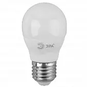 Лампа светодиодная ЭРА E27 11W 6000K матовая LED P45-11W-860-E27