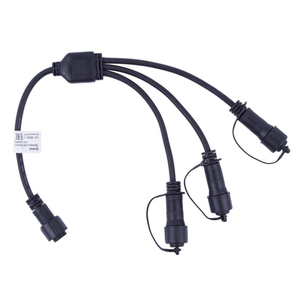 Провод-разветвитель для гирлянд Uniel UCX-F90 S3/0.4M/BK UL-00013235