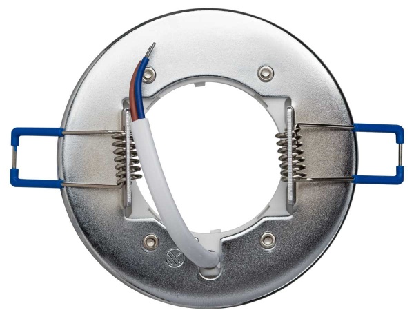 Светильник встраиваемый ЭРА DK97 CH/TR под лампу GX53 хром/прозрачный Б0057463