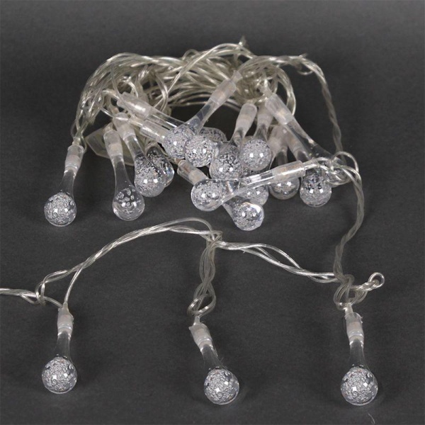 Cветодиодная гирлянда Sneha Капля 230V теплый белый статичный A-503