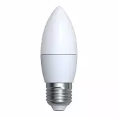 Лампа светодиодная (UL-00003798) E27 7W 4000K матовая LED-C37-7W/NW/E27/FR/NR