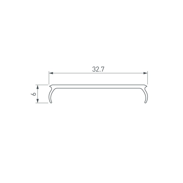 Рассеиватель Arlight W33-S-2000 Opal 041752