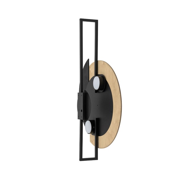 Настенный светильник Nowodvorski Sunset C Natural Wood/Black 10578