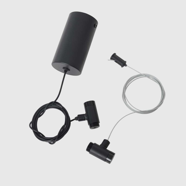 Комплект накладного потолочного крепления Crystal Lux с драйвером для модульной системы CLT 0.303 02 BL