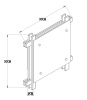 Потолочный светильник Arte Lamp Archimede A6462PL-2CKB