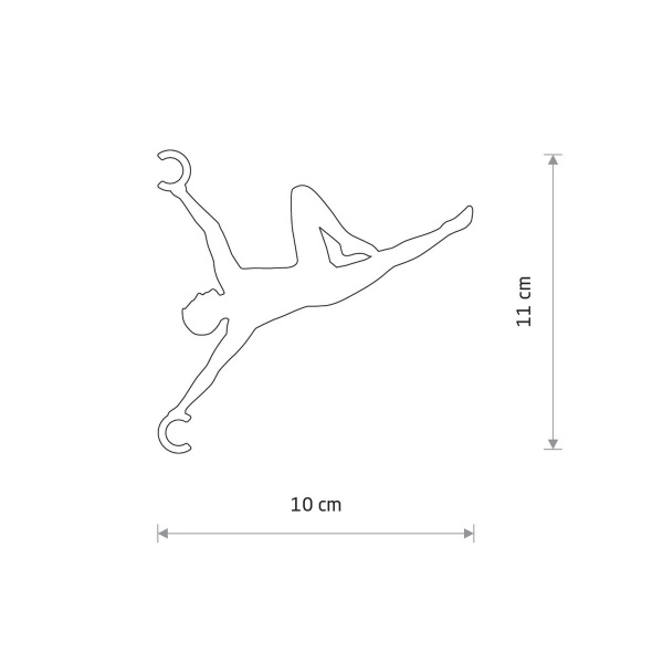 Держатель провода Nowodvorski Acrobat White 11795