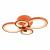 Потолочная светодиодная люстра iLedex Ring A001/4 Orange