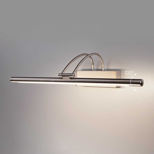 Подсветка для картин Elektrostandard Simple LED 10W 1011 IP20 никель a038392