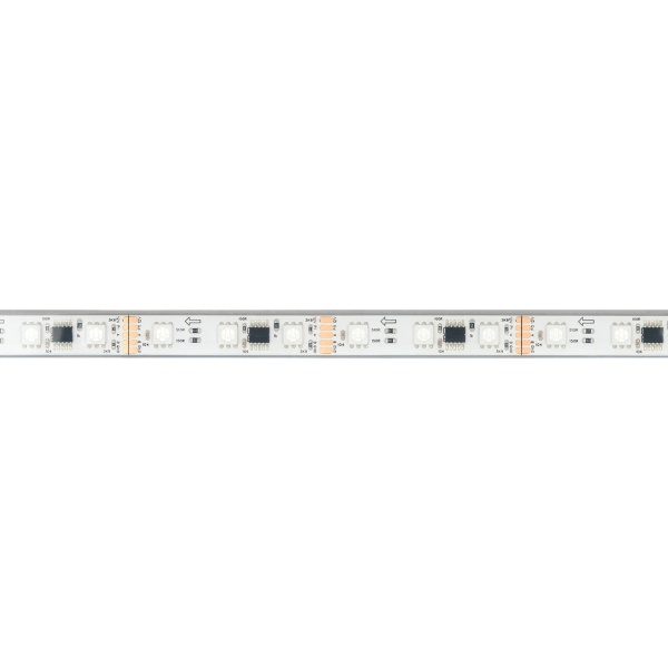 Светодиодная лента герметичная Arlight 14W/m 60LED/m 5060SMD разноцветный 5М DMX-PFS-B60-12mm 12V 039175