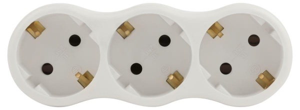Сетевой разветвитель ЭРА SPx-3e-W Б0053479 Сетевой разветвитель ЭРА SPx-3e-W Б0053479