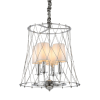 Подвесная люстра Lumina Deco Berton LDP 8013-4 CHR