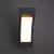 Уличный настенный светодиодный светильник Arte Lamp Accenno A8101AL-1GY