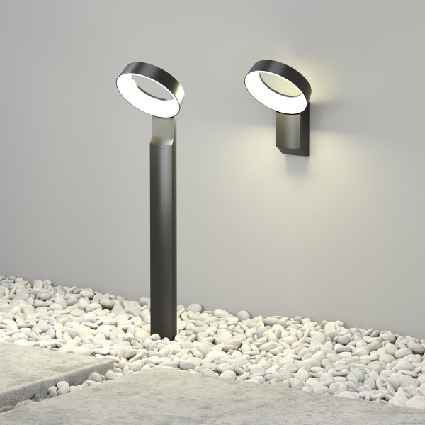 Уличный настенный светодиодный светильник Denkirs Sanvik DK9712-BK