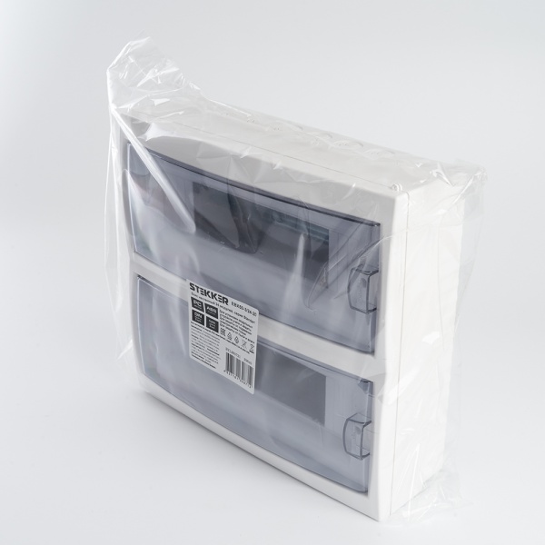 Бокс настенный STEKKER EBX50-3/24-20 24 модуля, пластик, серия Standart